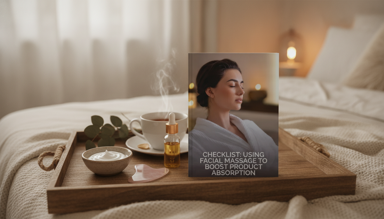 5-Min Facial Massage Checklist for Smoother Skincare