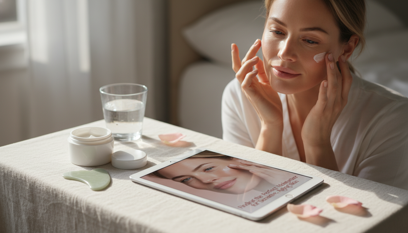 Best Moisturizer for Sensitive, Aging Skin: How to Choose