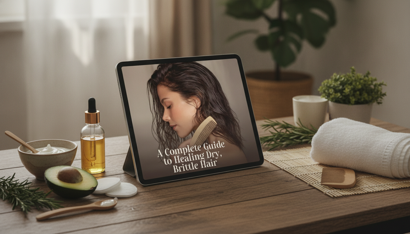 Dry, Brittle Hair Fix: 4-Week Reset Routine